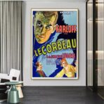 affiche le corbeau