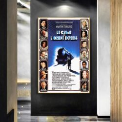 affiche le crime de l'orient express