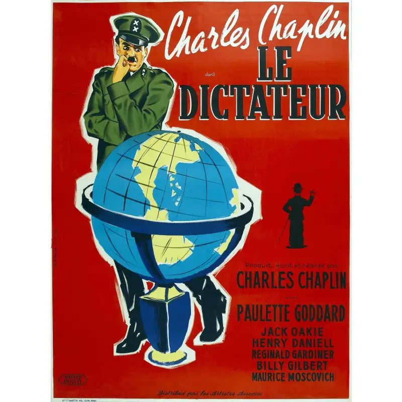 affiche-le-dictateur-chaplin affiche le dictateur chaplin