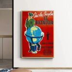 affiche le dictateur chaplin