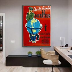affiche le dictateur chaplin