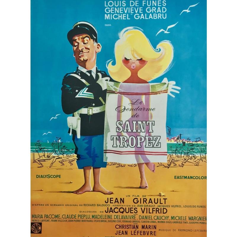 affiche le gendarme de saint-tropez