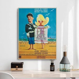 affiche le gendarme de saint-tropez