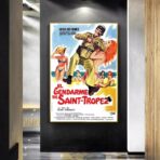 affiche le gendarme de saint-tropez