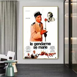 affiche le gendarme se marie