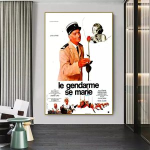 affiche le gendarme se marie