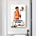 affiche le gendarme se marie