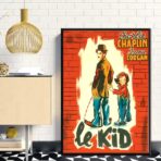 affiche le kid charlie chaplin