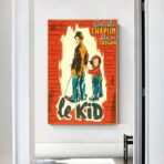 affiche le kid charlie chaplin