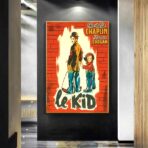 affiche le kid charlie chaplin
