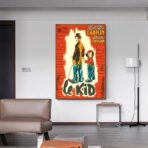 affiche le kid charlie chaplin