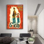 affiche le kid charlie chaplin
