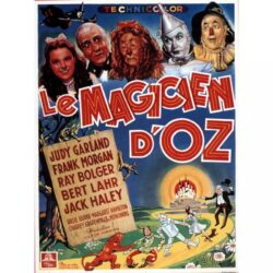 affiche le magicien d'oz