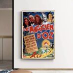 affiche le magicien d'oz