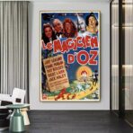 affiche le magicien d'oz