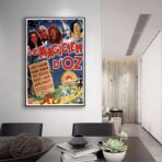 affiche le magicien d'oz