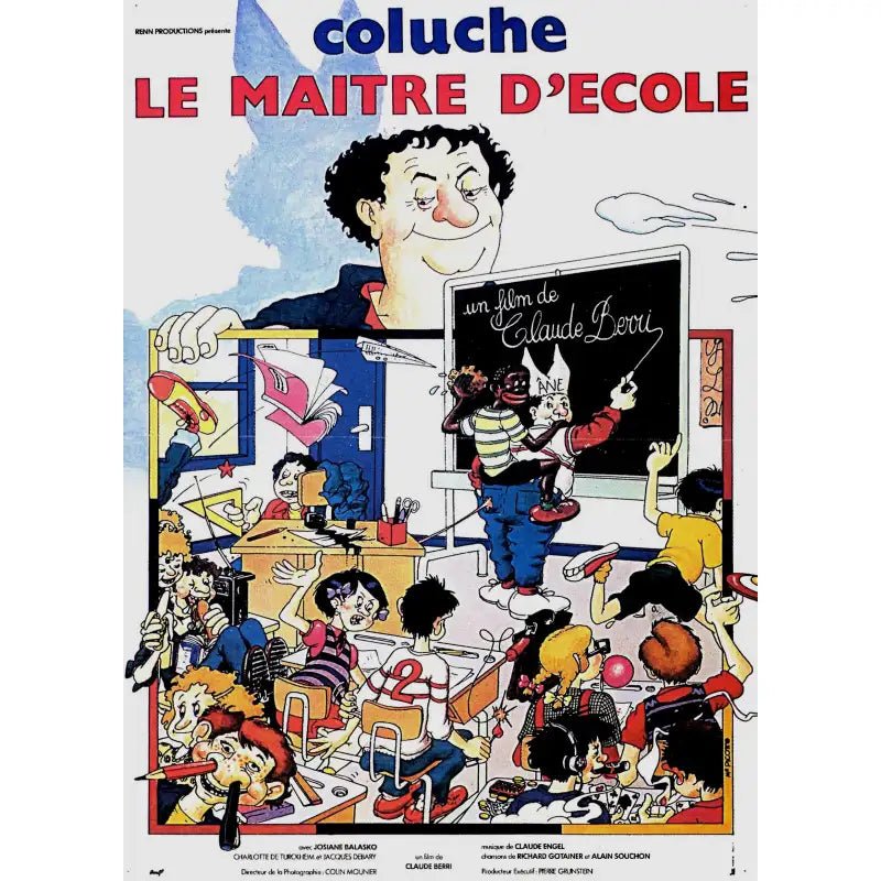 affiche-le-maitre-d-ecole affiche le maître d'école