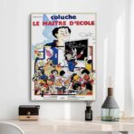 affiche le maître d'école