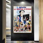 affiche le maître d'école