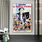 affiche le maître d'école