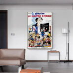 affiche le maître d'école