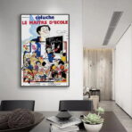 affiche le maître d'école