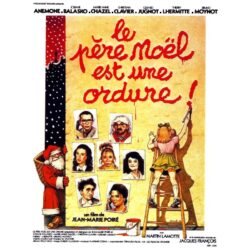 affiche le pere noel est une ordure