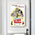 Affiche Les 101 Dalmatiens 1961