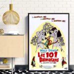 Affiche Les 101 Dalmatiens 1961