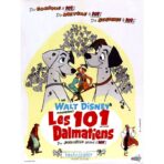 Affiche Les 101 Dalmatiens 1961