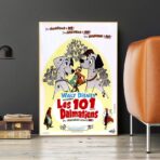 Affiche Les 101 Dalmatiens 1961