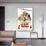 Affiche Les 101 Dalmatiens 1961