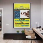 affiche les 7 mercenaires