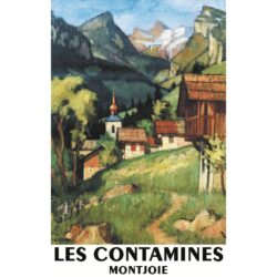 affiche les contamines montjoie