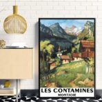 affiche les contamines montjoie