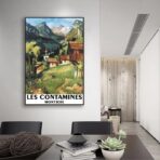 affiche les contamines montjoie
