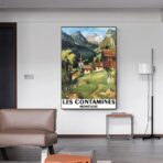 affiche les contamines montjoie