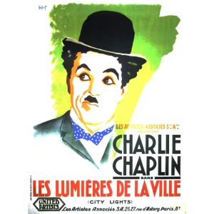 affiche les lumières de la ville