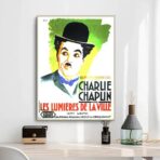affiche les lumières de la ville