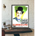 affiche les lumières de la ville