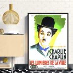 affiche les lumières de la ville