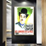 affiche les lumières de la ville