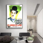 affiche les lumières de la ville
