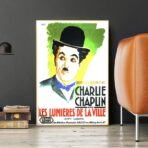 affiche les lumières de la ville