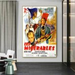 affiche les misérables gabin