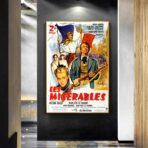 affiche les misérables gabin