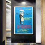 affiche les parapluies de cherbourg