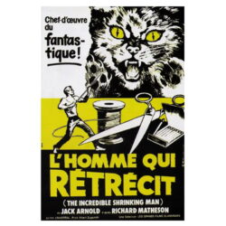 affiche l'homme qui rétrécit