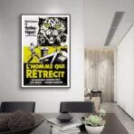 affiche l'homme qui rétrécit