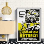 affiche l'homme qui rétrécit
